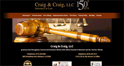 Desktop Screenshot of craiglaw.net